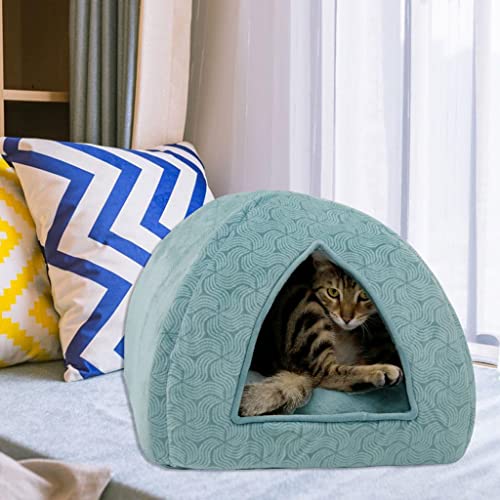 sporful Gemütliches Katzenbett Nest Haustier Schlafhöhle Haus für Katzen Hunde Kleintiere flauschig warm wasserdicht sporful Gemütliches Katzenbett Nest Haustier Schlafhöhle Haus für Katzen Hunde Kleintiere flauschig warm wasserdicht von sporful