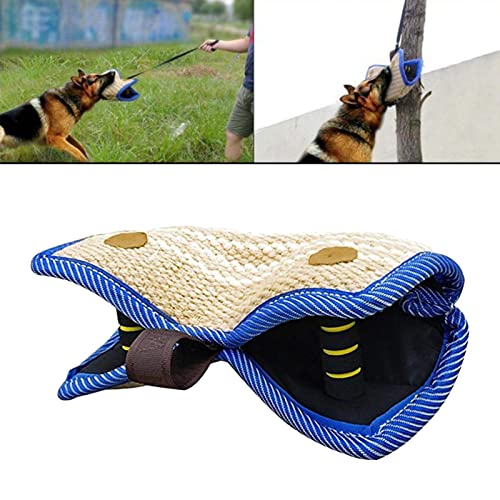 sporful Hundebeißkissen mit 2 Griffen für interaktives Spielen und Training von sporful