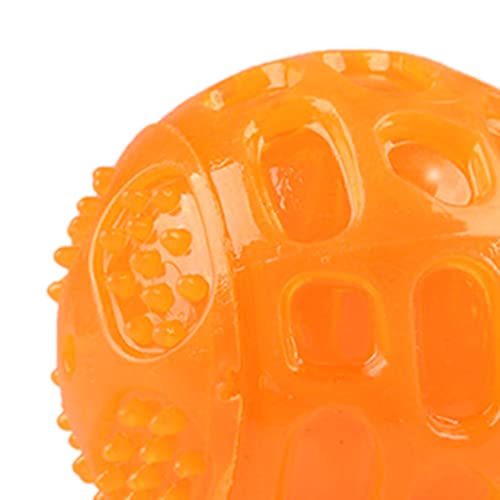 sporful Hundespielzeug, quietschend, Gummi, für kleine, mittelgroße und große Haustiere, Orange, 2 Stück sporful Hundespielzeug, quietschend, Gummi, für kleine, mittelgroße und große Haustiere, Orange, 2 Stück von sporful