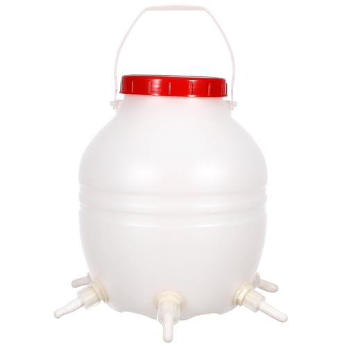 sporful Lammmilch-Futterflasche, 8 l Fassungsvermögen, lebensmittelechtes Silikon, für Schaf- und Kälberpflege von sporful