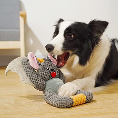 sporful Niedliches Kauspielzeug für Hunde, quietschend, weiches Plüsch, Spielgeräusch für Welpen, Zahnreinigungsspielzeug von sporful