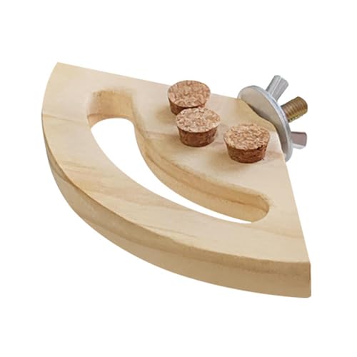 sporful Papageien-Sitzstange aus Holz für kleine Vögel, umweltfreundliches Käfigzubehör, Ruheständer, Schnabel, Nageltrimmen, interaktives Haustierzubehör sporful Papageien-Sitzstange aus Holz für kleine Vögel, umweltfreundliches Käfigzubehör, Ruheständer, Schnabel, Nageltrimmen, interaktives Haustierzubehör von sporful