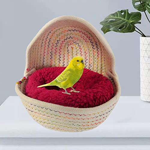 sporful Vogelnestkäfig aus Baumwolle, weich, warm, für Papageien, Nymphensittiche, Wellensittiche von sporful