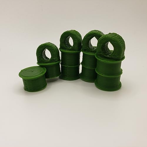 stroodies Magnetische Pflanzenhalter für Terrarien & mehr | 4 Paar | Blattgrün | von stroodies
