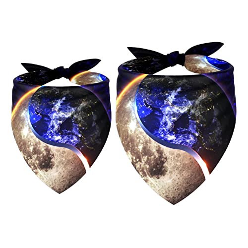 Haustierbandana für kleine mittelgroße Hunde und Katzen,3D Yin Yang Klatsch Mond Erde,Haustierbandana für kleine mittelgroße Hunde und Katzen Haustierbandana für kleine mittelgroße Hunde und Katzen,3D Yin Yang Klatsch Mond Erde,Haustierbandana für kleine mittelgroße Hunde und Katzen von suojapuku