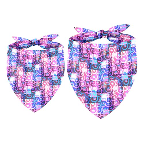 Haustierbandana für kleine mittelgroße Hunde und Katzen,abstraktes Pink Glitzer Lila,Haustierbandana für kleine mittelgroße Hunde und Katzen Haustierbandana für kleine mittelgroße Hunde und Katzen,abstraktes Pink Glitzer Lila,Haustierbandana für kleine mittelgroße Hunde und Katzen von suojapuku