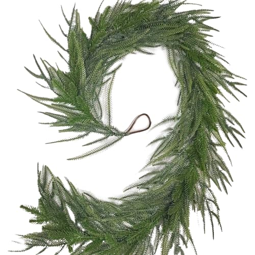 susiodeu Dunkles Kiefernholz Dekor, Weihnachtsdeko, Dunkles Kiefernholz für Weihnachten im Freien, zum Aufhängen an Türen, echt mit handgefertigtem Dekor für Weihnachten im Innenbereich von susiodeu