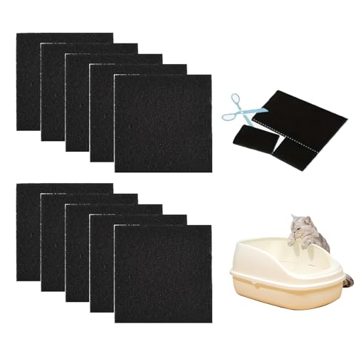 svpfuo 10 Stück Katzentoilette Aktivkohlefilter, Hochsaugfähiger Katzenklo Kohlefilter, Aktivkohlefilter Katzenklo, Wird in Kompostbehältern und zur Geruchslinderung in Katzentoiletten Verwendet svpfuo 10 Stück Katzentoilette Aktivkohlefilter, Hochsaugfähiger Katzenklo Kohlefilter, Aktivkohlefilter Katzenklo, Wird in Kompostbehältern und zur Geruchslinderung in Katzentoiletten Verwendet von svpfuo