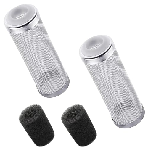 svpfuo 2 Stück Filternetz Aquarium Filter, Edelstahlfilter Aquarium Filter, Aquarium Schutzhülle Net Filter Schutz, 2 Stück Einlass- Und Auslassschutz Für Fischbecken Aus Baumwolle, Aquarienfilter svpfuo 2 Stück Filternetz Aquarium Filter, Edelstahlfilter Aquarium Filter, Aquarium Schutzhülle Net Filter Schutz, 2 Stück Einlass- Und Auslassschutz Für Fischbecken Aus Baumwolle, Aquarienfilter von svpfuo