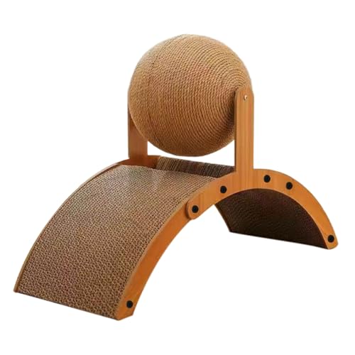 Cat Scratching Ball - Protecting Furniture Scratch Pad | Cat Scratching Board | Vertical Scratcher with Corrugated Base Interactive Kitten Toy for Play Rest Senior Apartment Living Room Window Cat Scratching Ball - Protecting Furniture Scratch Pad | Cat Scratching Board | Vertical Scratcher with Corrugated Base Interactive Kitten Toy for Play Rest Senior Apartment Living Room Window von syayw