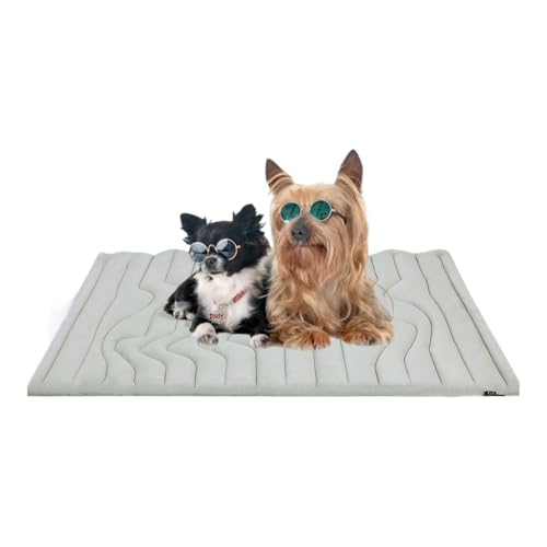 Eismatte für Haustiere für Hunde – coole Matte für Hunde mit doppelseitigem – verschleißfester Puffer, maschinenwaschbar | Eispad für Haustiere, widerstandsfähig gegen Gebrauch von syayw