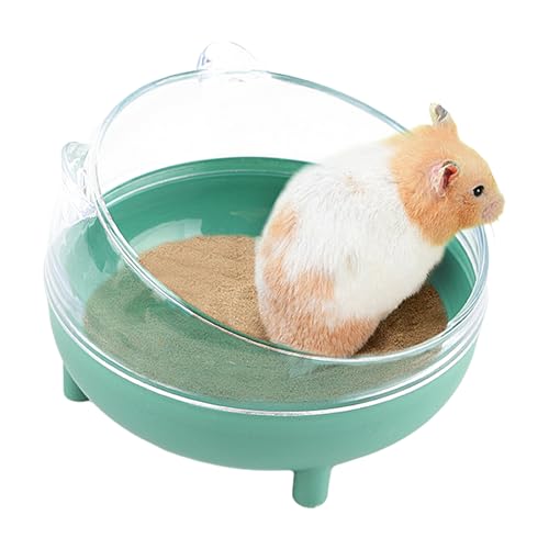 Hamster Badehaus | Transparente Staubbadewanne und Toilette Geräumiger Abnehmbarer Sandbehälter für Hamster, Syrer, Chinchilla -Meerschweinchen Hamster Badehaus | Transparente Staubbadewanne und Toilette Geräumiger Abnehmbarer Sandbehälter für Hamster, Syrer, Chinchilla -Meerschweinchen von syayw