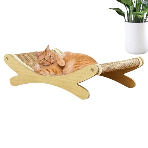 Katzen Kratzbrett - Sisal Kätzchenbett Möbelschutz | Katzenbett Kratzmatte Für Innenräume Kratzpad Möbel Schutz Boden Sofa Wand Teppich Tür Kitten Spielzeug Beschäftigung Outdoor von syayw