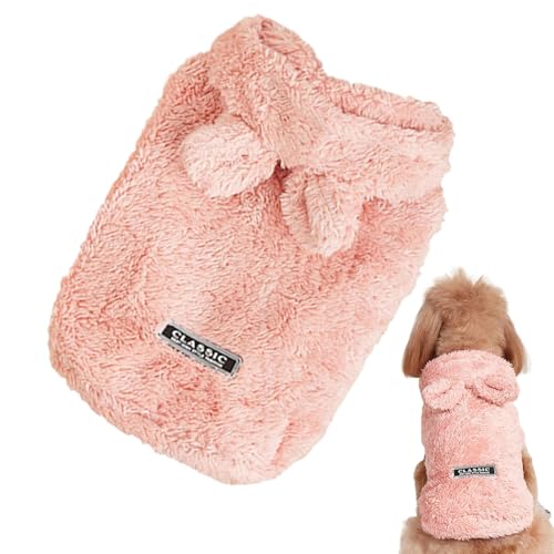Katzenpullover - Winter Feste Farbe Fleece Haustier Kostüm | Velvet Mit Doppelt Gesichertem Samt Süßer Warmer Welpenpullover | Weiches Warmes Haustier -Outfit Für, Winter Und Kaltes Wett Katzenpullover - Winter Feste Farbe Fleece Haustier Kostüm | Velvet Mit Doppelt Gesichertem Samt Süßer Warmer Welpenpullover | Weiches Warmes Haustier -Outfit Für, Winter Und Kaltes Wett von syayw