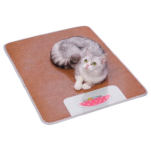 Kühlmatte Für Katzen - Haustier Kühlkissen | Kühlkissenbett Für Haustiere | Abriebfeste Kühlmatte Haustierzubehör | Verschleißfeste Rattenmatte Haustierbedarf Für Bett, Sofa, Drinnen Und Draußen von syayw