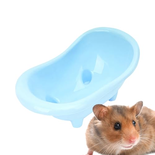 syayw Hamster-Badezimmer – niedliches Hamsterbett | Badewanne auf für kleine Tiere | Habitat House & Sleep Nest Sand für Badewanne mit Chinchilla-Behälter syayw Hamster-Badezimmer – niedliches Hamsterbett | Badewanne auf für kleine Tiere | Habitat House & Sleep Nest Sand für Badewanne mit Chinchilla-Behälter von syayw