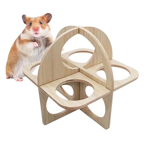 syayw Hamsterhaus – Hamsterschloss – Zubehör aus Holz für Käfig – Ruhehaus, Spiel und Reise für Rennmäuse, Frettchen und Outdoor-Begleiter syayw Hamsterhaus – Hamsterschloss – Zubehör aus Holz für Käfig – Ruhehaus, Spiel und Reise für Rennmäuse, Frettchen und Outdoor-Begleiter von syayw