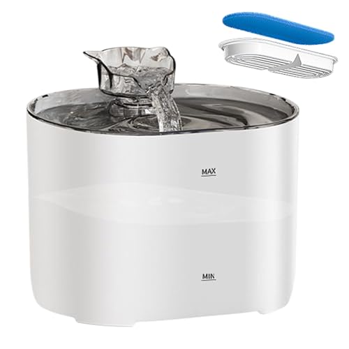 syayw Haustier Trinkbrunnen, Automatischer Wasserspender Mit Filtration Für Katzen, Für Mehrere Haustiere Mit Mehrschichtige Filterung Zu Hause Und Unterwegs syayw Haustier Trinkbrunnen, Automatischer Wasserspender Mit Filtration Für Katzen, Für Mehrere Haustiere Mit Mehrschichtige Filterung Zu Hause Und Unterwegs von syayw