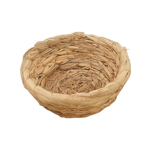 syayw Nest Der Künstlichen Vögel - Vogelzucht Nest | Hand -verwobener Vogelkäfig | Flacher Vogelnest In Der Hand -Stroh | Vogelschutz Für Wetterresistenten Sittiche Innen Oder Außen syayw Nest Der Künstlichen Vögel - Vogelzucht Nest | Hand -verwobener Vogelkäfig | Flacher Vogelnest In Der Hand -Stroh | Vogelschutz Für Wetterresistenten Sittiche Innen Oder Außen von syayw