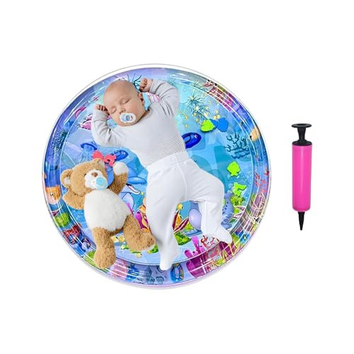 syayw Sensorische Wassermatte für Katzen – sensorische Wassermatte mit Pumpe zum Aufblasen, Krabbeldecke für Babys, dick, kühlendes Kissen für Haustiere, Haus, Outdoor, Reise, Indoor, Boden syayw Sensorische Wassermatte für Katzen – sensorische Wassermatte mit Pumpe zum Aufblasen, Krabbeldecke für Babys, dick, kühlendes Kissen für Haustiere, Haus, Outdoor, Reise, Indoor, Boden von syayw