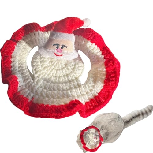 syayw Weihnachtshut für Haustiere, Weihnachtsmannhut für Katzen – Weihnachtskostümhut für Hunde, Weihnachtsmann-Cosplay-Hut mit Wapiti für Kätzchen, Kopfbedeckung aus Wolle syayw Weihnachtshut für Haustiere, Weihnachtsmannhut für Katzen – Weihnachtskostümhut für Hunde, Weihnachtsmann-Cosplay-Hut mit Wapiti für Kätzchen, Kopfbedeckung aus Wolle von syayw