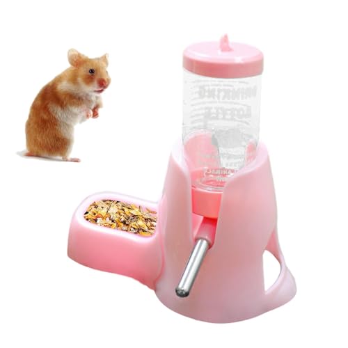 Hamster-Wasserspender – Hamster-Wasserflasche mit Ständer | Wassernapf Futterspender für Hamster | Stabiler, rutschfester Stand-Design-Futterspender für kleine Haustiere | Hamster Automatischer Hamster-Wasserspender – Hamster-Wasserflasche mit Ständer | Wassernapf Futterspender für Hamster | Stabiler, rutschfester Stand-Design-Futterspender für kleine Haustiere | Hamster Automatischer von szaluyk