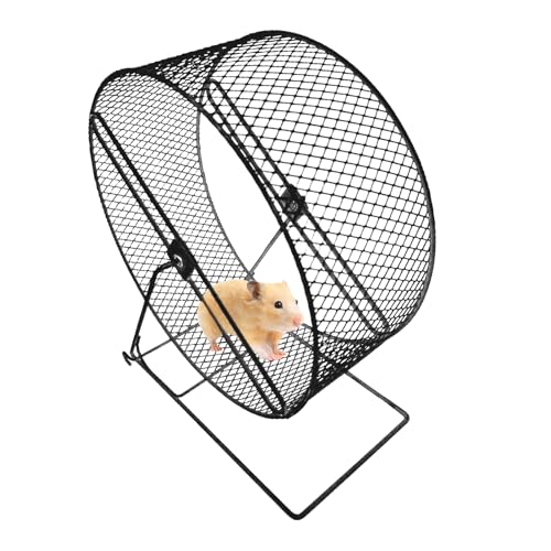 Hamsterrad - Stummes Hamsterrad | Flying Saucer Running | Clear Design Flying - ruhiges Übungsrad für Hamster, Rennmäuse, Mäuse und kleine Haustiere - robuster Stand für sichere Innenhütertätigkeit un Hamsterrad - Stummes Hamsterrad | Flying Saucer Running | Clear Design Flying - ruhiges Übungsrad für Hamster, Rennmäuse, Mäuse und kleine Haustiere - robuster Stand für sichere Innenhütertätigkeit un von szaluyk
