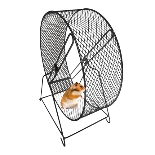 Hamsterrad - Stummes Hamsterrad | Flying Saucer Running | Clear Design Flying - ruhiges Übungsrad für Hamster, Rennmäuse, Mäuse und kleine Haustiere - robuster Stand für sichere Innenhütertätigkeit un Hamsterrad - Stummes Hamsterrad | Flying Saucer Running | Clear Design Flying - ruhiges Übungsrad für Hamster, Rennmäuse, Mäuse und kleine Haustiere - robuster Stand für sichere Innenhütertätigkeit un von szaluyk