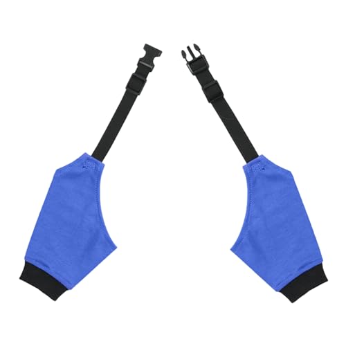 Haustier-Ellenbogenschützer – Hunde-Ellenbogenbandage, 1 Paar Hundegelenk-Schutzabdeckung, Polyester-Hunde-Ellenbogenbandage, Schutzpolster, vordere Ellenbogenstütze, verschleißfester von szaluyk