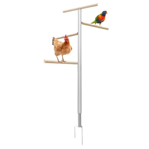 Hühnerstange | 4-stufiges Geflügel-Klettergerüst | Platzsparend Hochbelastbar Hennen Kletterständer Hühner Kletterstange geeignet für Geflügel Hahn Küken Großer Vogel Hühnerstange | 4-stufiges Geflügel-Klettergerüst | Platzsparend Hochbelastbar Hennen Kletterständer Hühner Kletterstange geeignet für Geflügel Hahn Küken Großer Vogel von szaluyk