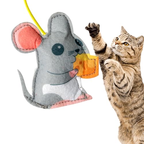 Interaktives Katzenspielzeug – interaktives Katzenspielzeug – automatische Tür mit elastischem Seil für Katzen im Innenbereich – Springübungen zu Hause Interaktives Katzenspielzeug – interaktives Katzenspielzeug – automatische Tür mit elastischem Seil für Katzen im Innenbereich – Springübungen zu Hause von szaluyk