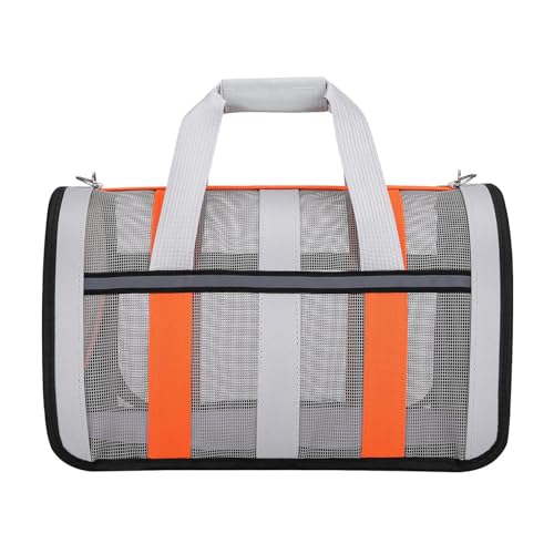 Tragetasche für Katzen – Haustier-Transporttasche | Polyester Faltbare Haustiertasche | Transporttasche Hund Faltbare Tragbare Tasche | Reisetasche mit mehreren Mesh-Einsätzen zum Fliegen | Besuch Tragetasche für Katzen – Haustier-Transporttasche | Polyester Faltbare Haustiertasche | Transporttasche Hund Faltbare Tragbare Tasche | Reisetasche mit mehreren Mesh-Einsätzen zum Fliegen | Besuch von szaluyk