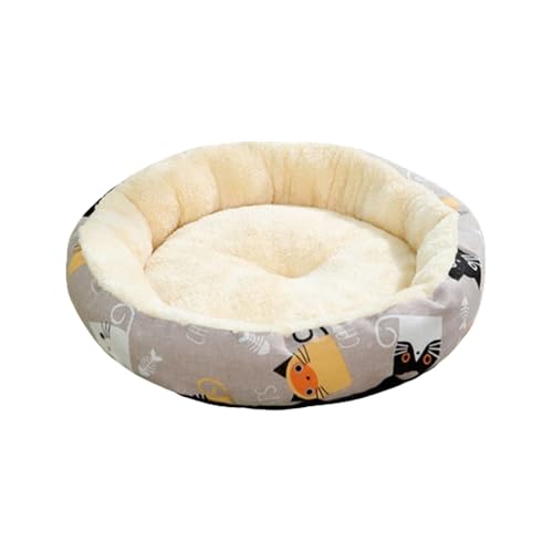 Weiches Runde Haustierbett - Gemütliches Baumwollnest Für Kleine Hunde & Katzen | Bequemes Hundebett Für Innenräume Für Kätzchen, Welpen, Nickerchen Und Ruhestand | Ideale Haustierlounge Für Das Leben Weiches Runde Haustierbett - Gemütliches Baumwollnest Für Kleine Hunde & Katzen | Bequemes Hundebett Für Innenräume Für Kätzchen, Welpen, Nickerchen Und Ruhestand | Ideale Haustierlounge Für Das Leben von szaluyk