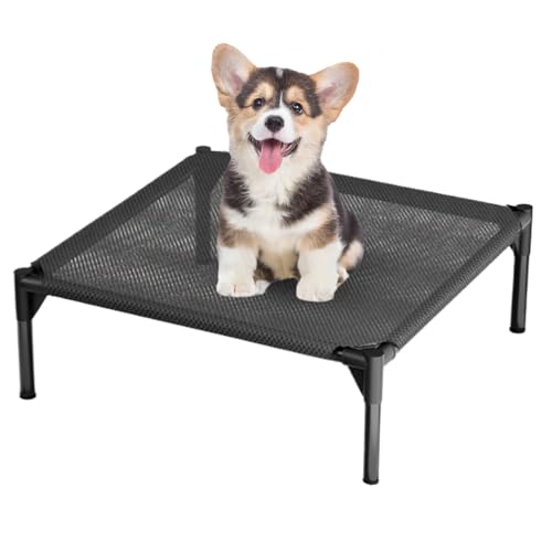 szaluyk Erhöhtes Hundebett, erhöhtes Hundebett, tragbar, erhöhtes Haustier, für draußen, kühlend, waschbar, wasserdicht, atmungsaktiv, rutschfest, tragbare Box für Reisen, Spielplatz, Winter, Camping szaluyk Erhöhtes Hundebett, erhöhtes Hundebett, tragbar, erhöhtes Haustier, für draußen, kühlend, waschbar, wasserdicht, atmungsaktiv, rutschfest, tragbare Box für Reisen, Spielplatz, Winter, Camping von szaluyk