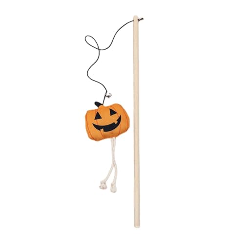 szaluyk Halloween Katzenspielzeug | Katzenschnur Spielzeug für Indoor-Katzen | Lustiges Katzenspielzeug Halloween Katze Zauberstab Spielzeug | Kreatives Katzenspielzeug | Stick Interaktives szaluyk Halloween Katzenspielzeug | Katzenschnur Spielzeug für Indoor-Katzen | Lustiges Katzenspielzeug Halloween Katze Zauberstab Spielzeug | Kreatives Katzenspielzeug | Stick Interaktives von szaluyk