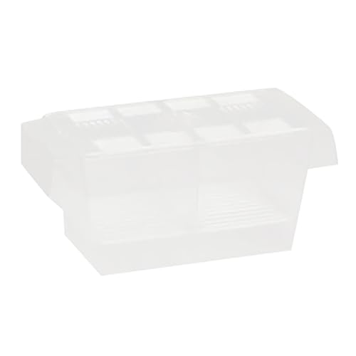szvbofueck Acryl Aquarium Tank Brutkasten Isolationsbox Mehrzweck Baby Zucht Box Hundeleine Und Halsband in Einem (White, One Size) von szvbofueck