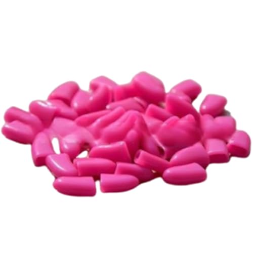 szvbofueck Flmtop 20Pcs Pet Dog Cat Anti Scratch Soft Silicone Nail Caps Protective for Home Hundezubehör Auf Rechnung Als Neukunde (Pink, S) von szvbofueck
