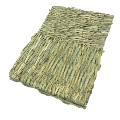 szvbofueck Haustier gewebte Matratze Haustiermatte Hamster Kauspielzeug Haustierbett Haustiergeschenke Für Haustierliebhaber (Green, One Size) von szvbofueck
