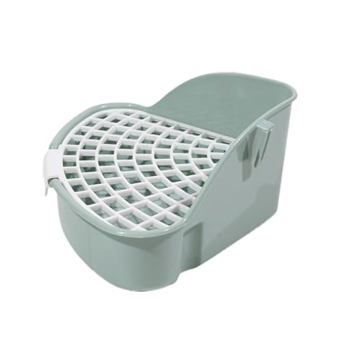 szvbofueck Haustierspezifische dreieckige Ecktoilette, ideal für Tiere und zur einfachen Lösung Hygieneproblemen Hunde Trainingszubehör (Mint Green, A) von szvbofueck