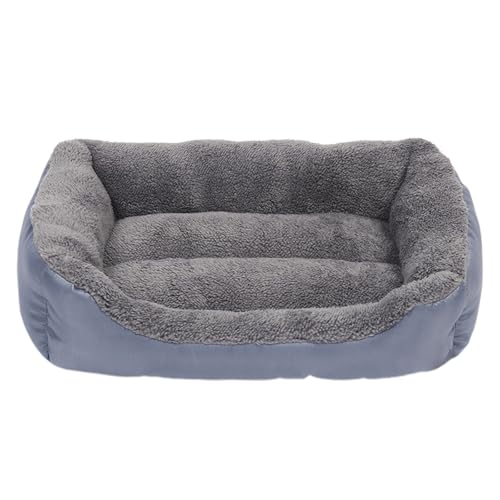 szvbofueck Hundebett Katzenbett Couchbett aus Schaumstoff für Hunde und Haustiere Hundekörbchen Katzenkorb Waschbar rutschfeste Unterseite mit abnehmbarem waschbarem Bezug Quietschspielzeug (Grey, M) szvbofueck Hundebett Katzenbett Couchbett aus Schaumstoff für Hunde und Haustiere Hundekörbchen Katzenkorb Waschbar rutschfeste Unterseite mit abnehmbarem waschbarem Bezug Quietschspielzeug (Grey, M) von szvbofueck