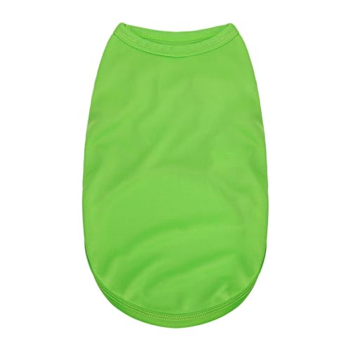 szvbofueck -Hundehemden, atmungsaktive Hundekleidung, ärmellose Weste für Haustiere, leichtes, dehnbares Tanktop, T-Shirts für, mittelgroße und große Hunde, und Mädchen Hund Mit Pullover (Green, XL) szvbofueck -Hundehemden, atmungsaktive Hundekleidung, ärmellose Weste für Haustiere, leichtes, dehnbares Tanktop, T-Shirts für, mittelgroße und große Hunde, und Mädchen Hund Mit Pullover (Green, XL) von szvbofueck