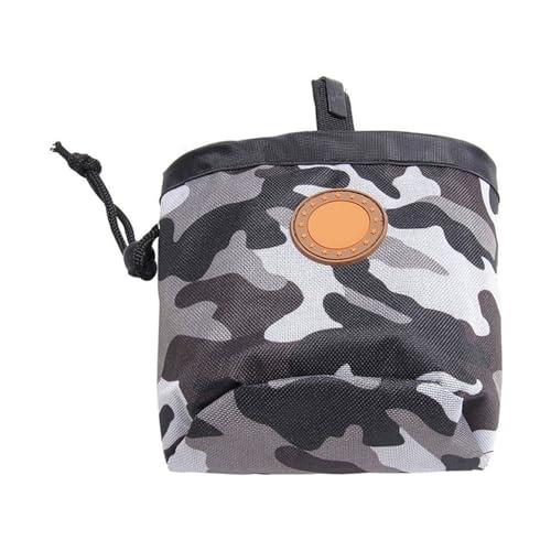 szvbofueck Hundetasche, Welpen-Trainingstasche, Tier-Walking-Snack-Behälter, Bester Wanderspielzeug-Pack-Spender Hunde Zubehör (Black, One Size) von szvbofueck
