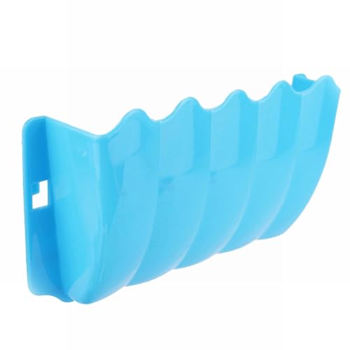 szvbofueck Kaninchen Feeder Tier Heu Schüssel Heu Große Kapazität Feeder Für Bunny Paracord Halsband Set (Light Blue, One Size) von szvbofueck
