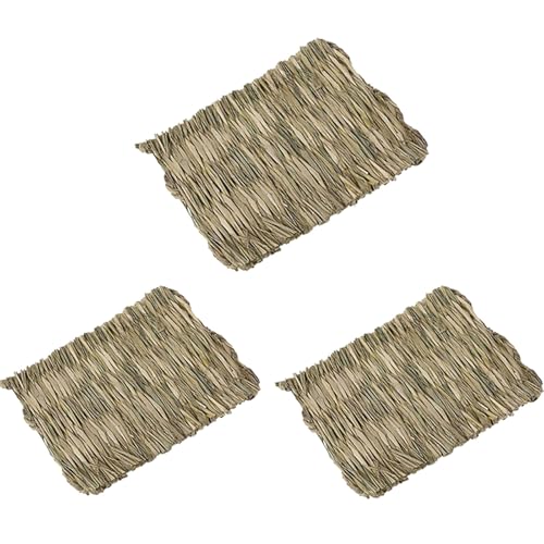 szvbofueck Mat Pet Woven Mattress Pet Mat Hamster Chew Toy Pet Bed Nistmaterial Für Haustiere Im Freien (A, One Size) von szvbofueck