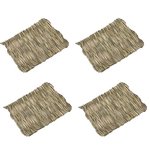 szvbofueck Mat Pet Woven Mattress Pet Mat Hamster Chew Toy Pet Bed Nistmaterial Für Haustiere Im Freien (B, One Size) von szvbofueck