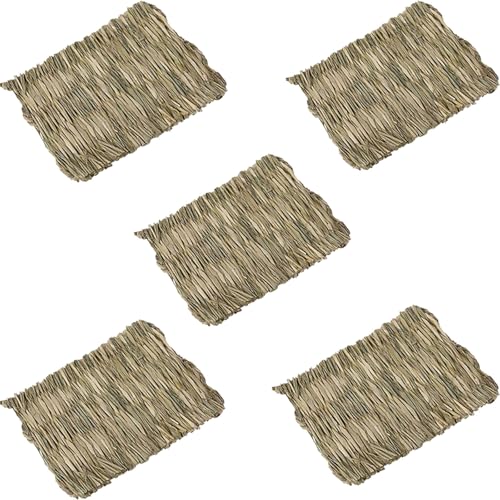 szvbofueck Mat Pet Woven Mattress Pet Mat Hamster Chew Toy Pet Bed Nistmaterial Für Haustiere Im Freien (C, One Size) von szvbofueck