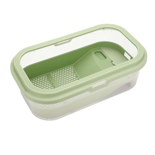 szvbofueck Reptilien-Lebensraum, Schildkröten-Lebensraum, Terrapin-See, Reptilien-Aquarium mit Plattform Nistkasten Für Eichhörnchen (Green, S) von szvbofueck