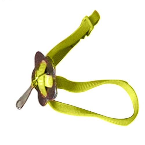 szvbofueck Verstellbare Geschirr Leine Für Und Andere Tiere Frettchen Kaninchen Hund Katze Segeltau Leinen Hund (Yellow, One Size) von szvbofueck