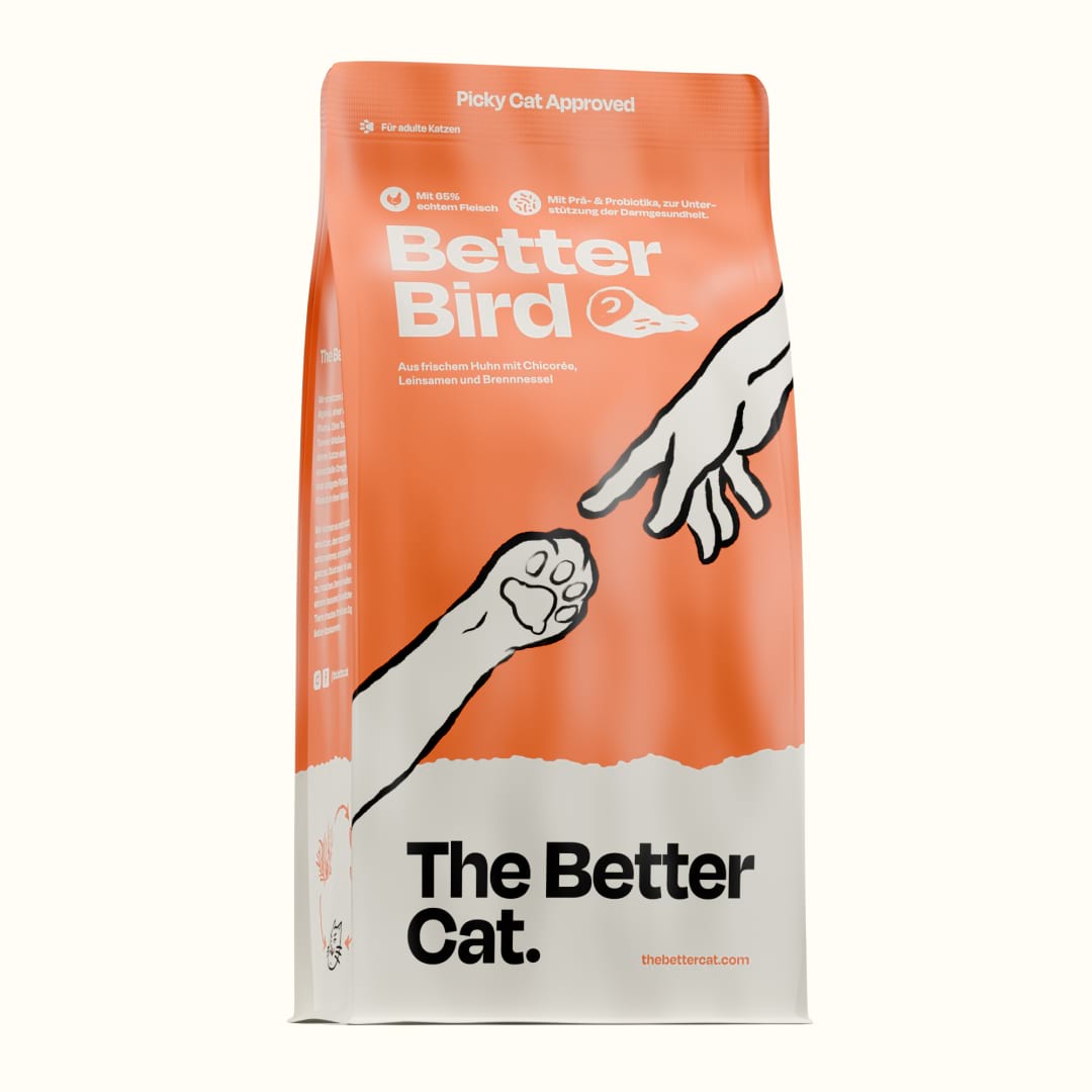 1kg Getreidefrei frisches Huhn von thebettercat