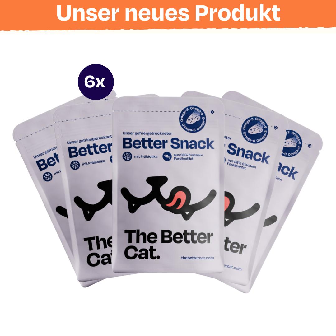 6x50g gefriergetrockneter Forellesnack von thebettercat